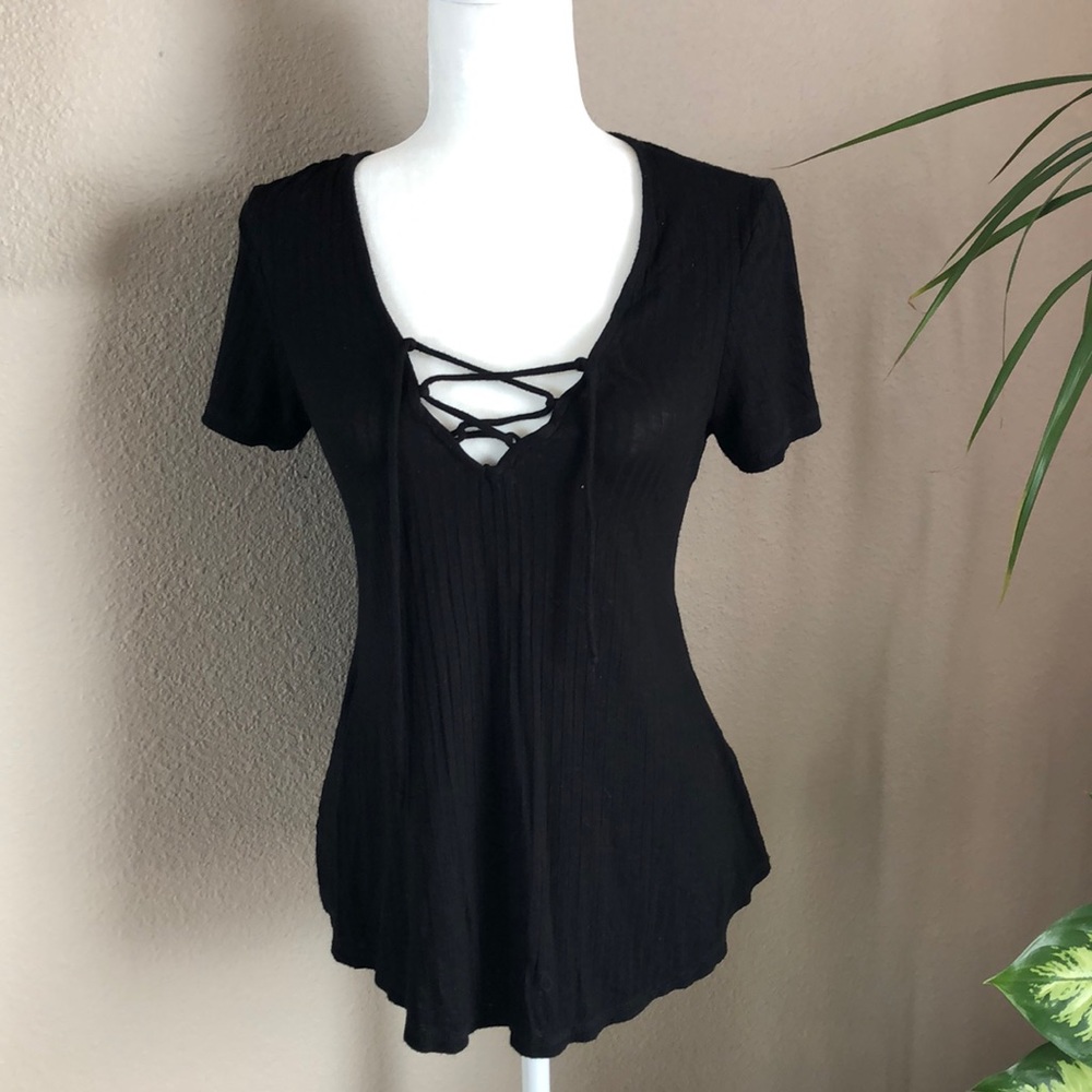 🔴 Criss Cross Black Top 🔴